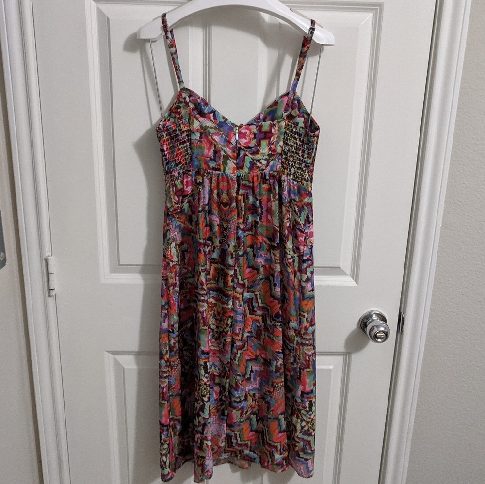 Felicity + Coco Colby Kalidis Print Midi Dress S - image 6